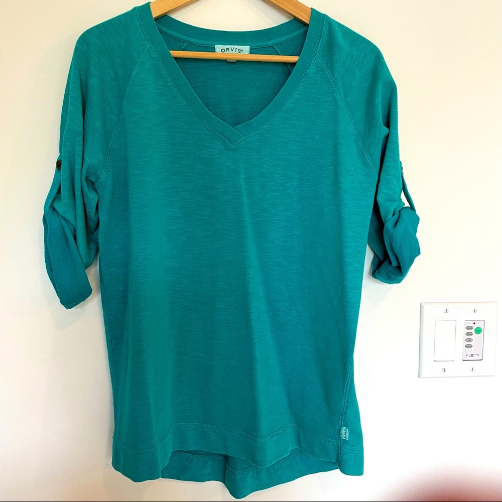 Orvis French terry sweatshirt S